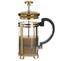 Hitzebeständige French-Press-Kaffeemaschine aus Glas